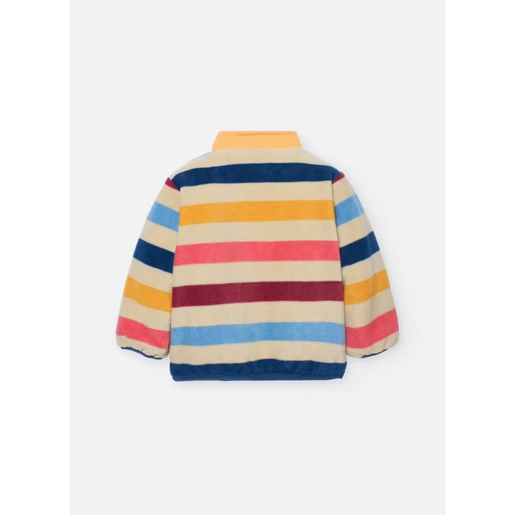 Boboli BOBOLI - Veste en polaire à rayures colorées