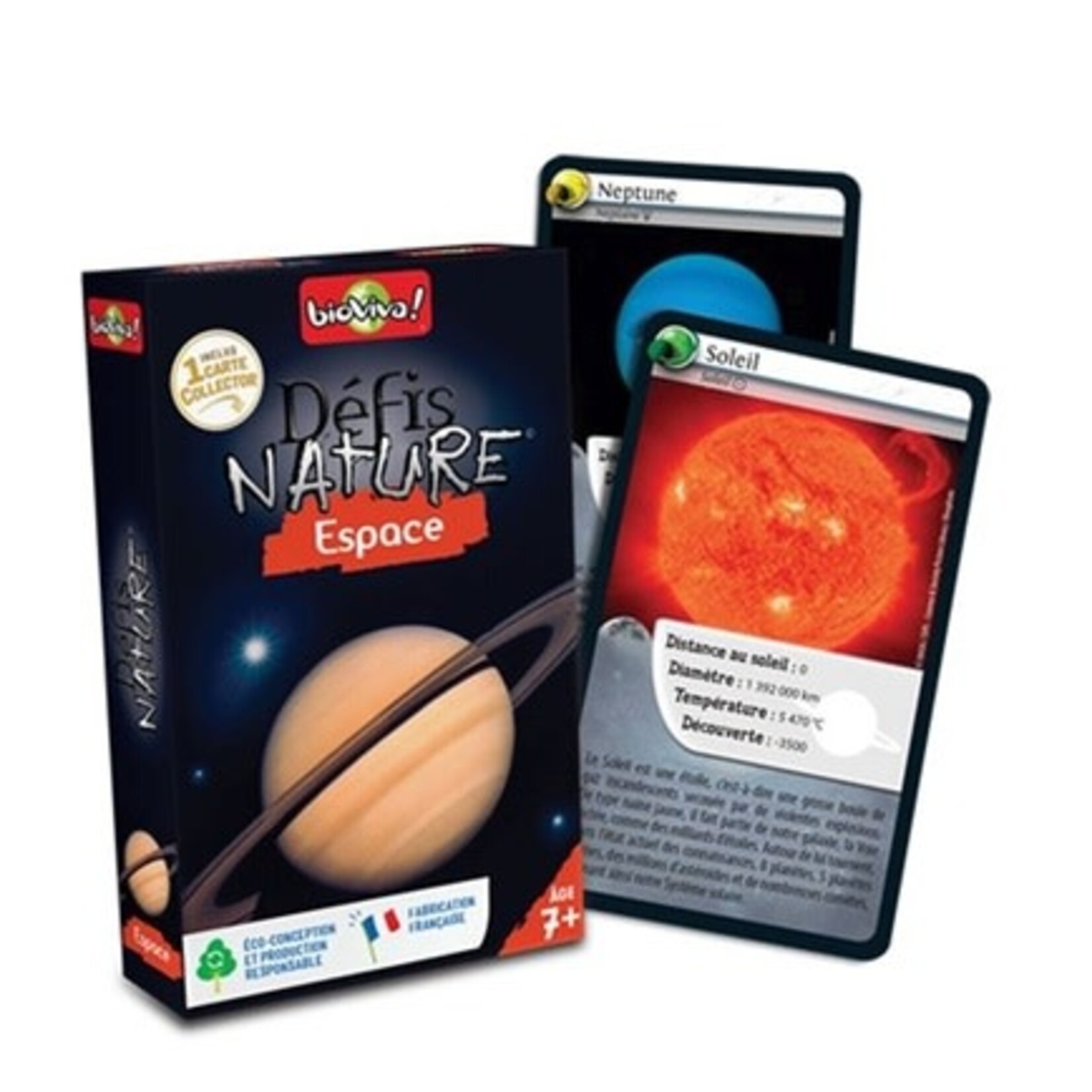 Djeco DJECO - Jeu de cartes 'Défi-Nature - Espace'