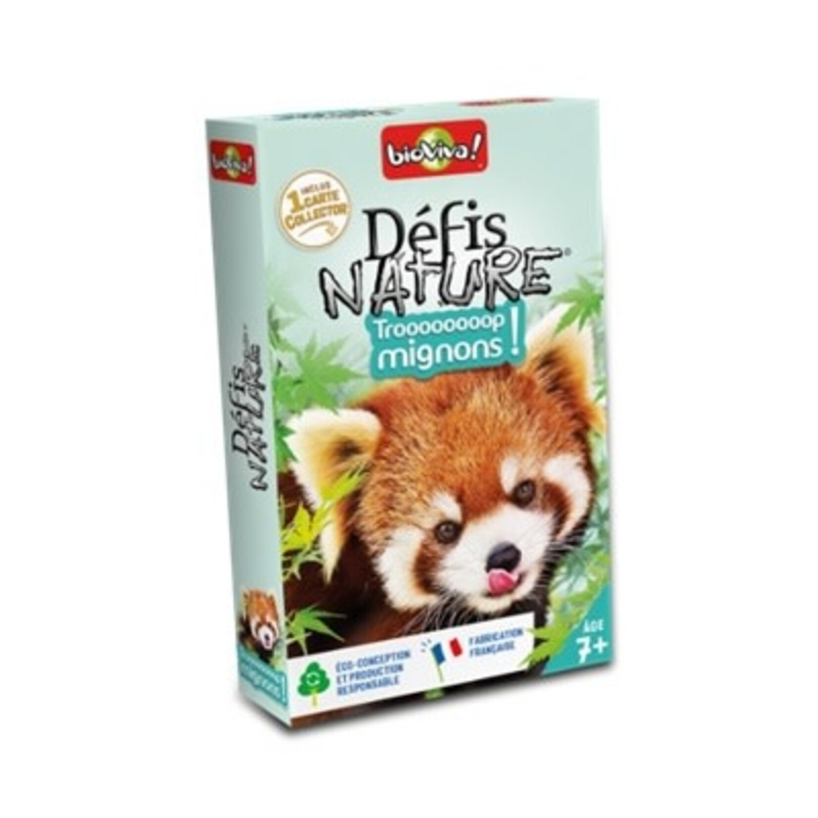 Djeco DJECO - Jeu de cartes 'Défi-Nature - Trop mignons'