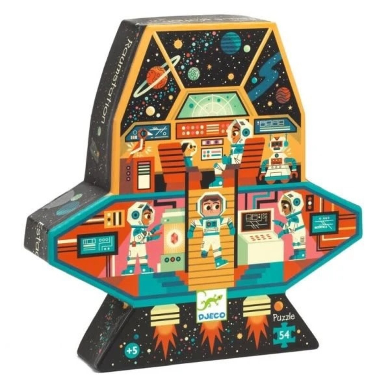 Djeco DJECO - 'Space Station' 54-Piece Puzzle