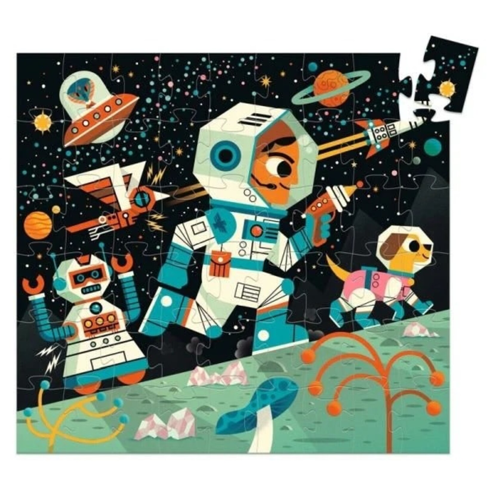 Djeco DJECO - 'Space Station' 54-Piece Puzzle