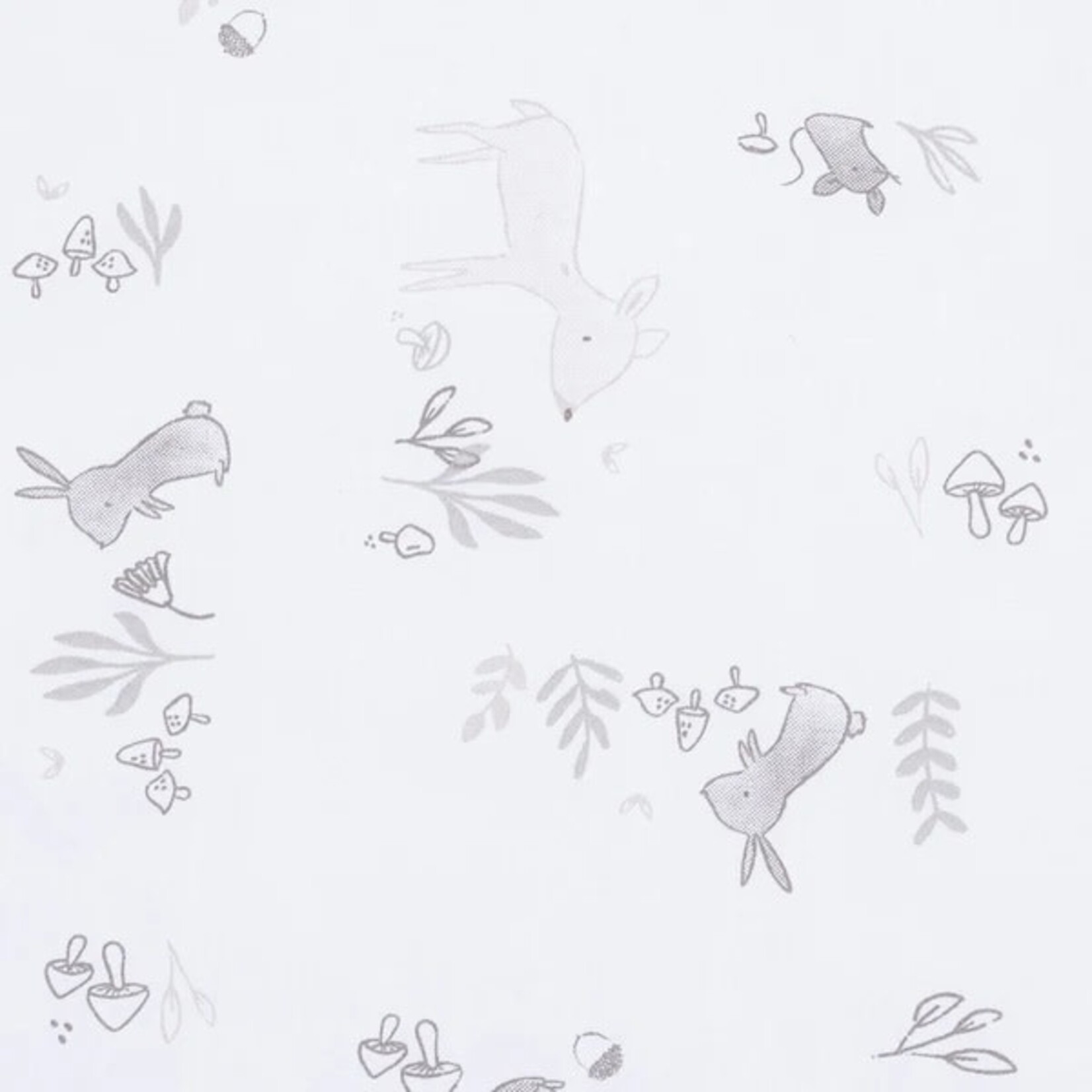 Perlimpinpin PERLIMPINPIN - Cotton fitted sheet - 'Forest'