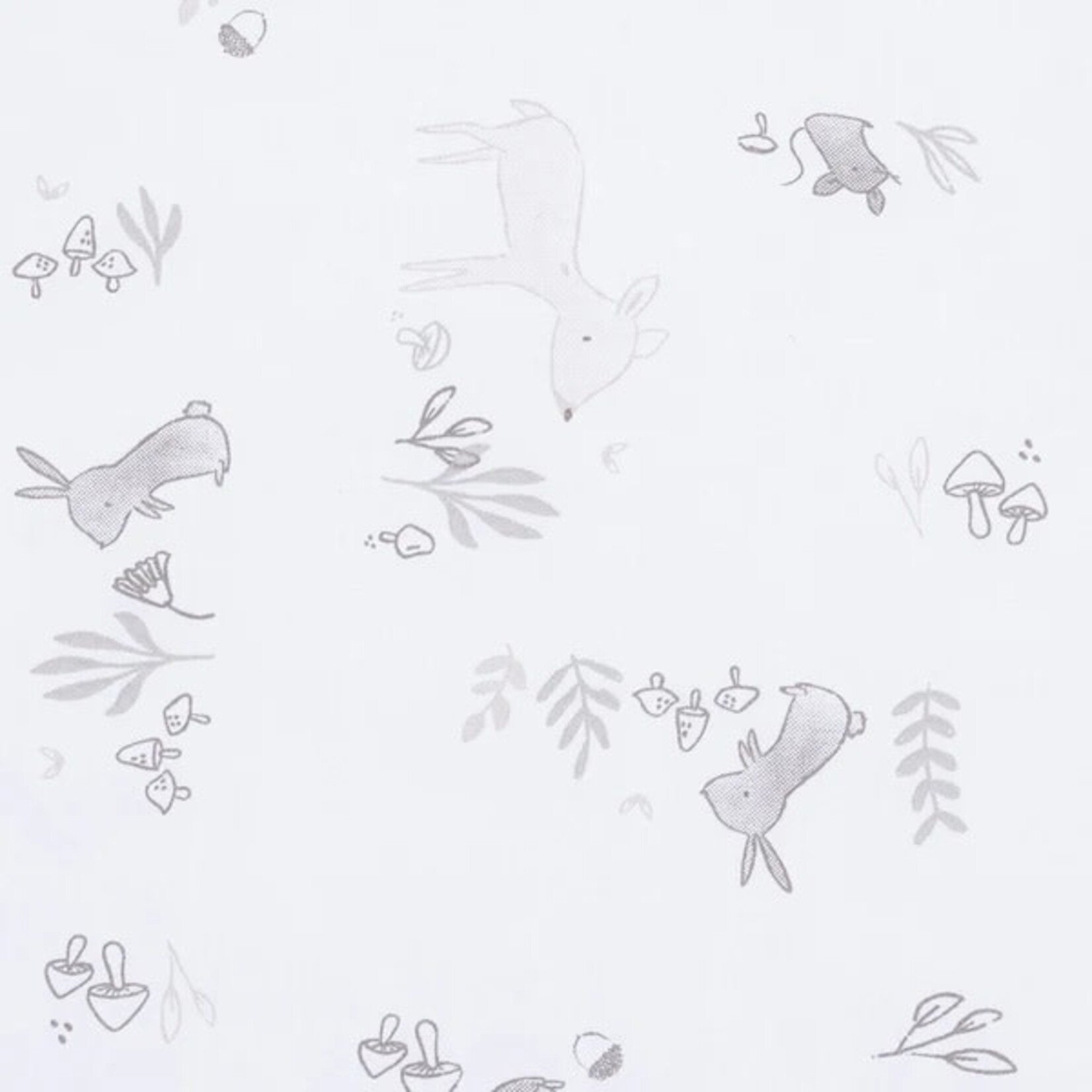 Perlimpinpin PERLIMPINPIN - Drap contour en coton - 'Forêt'
