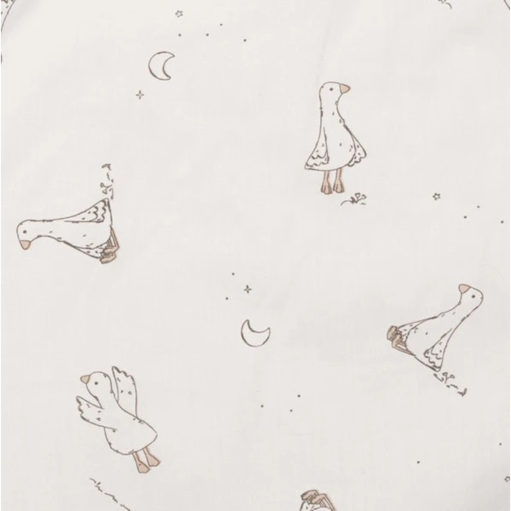 Perlimpinpin PERLIMPINPIN - Cotton fitted sheet - 'Little Geese'