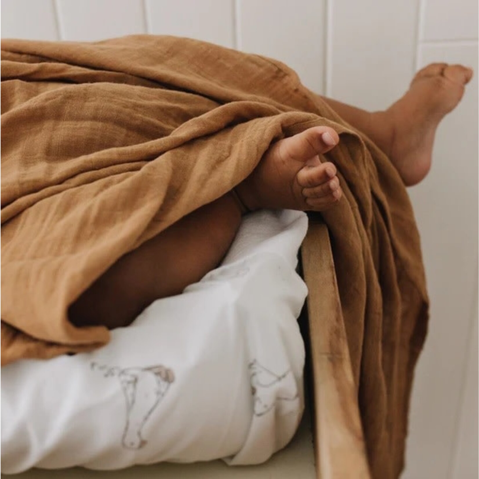 Perlimpinpin PERLIMPINPIN - Housse matelas à langer - 'Petites Oies'