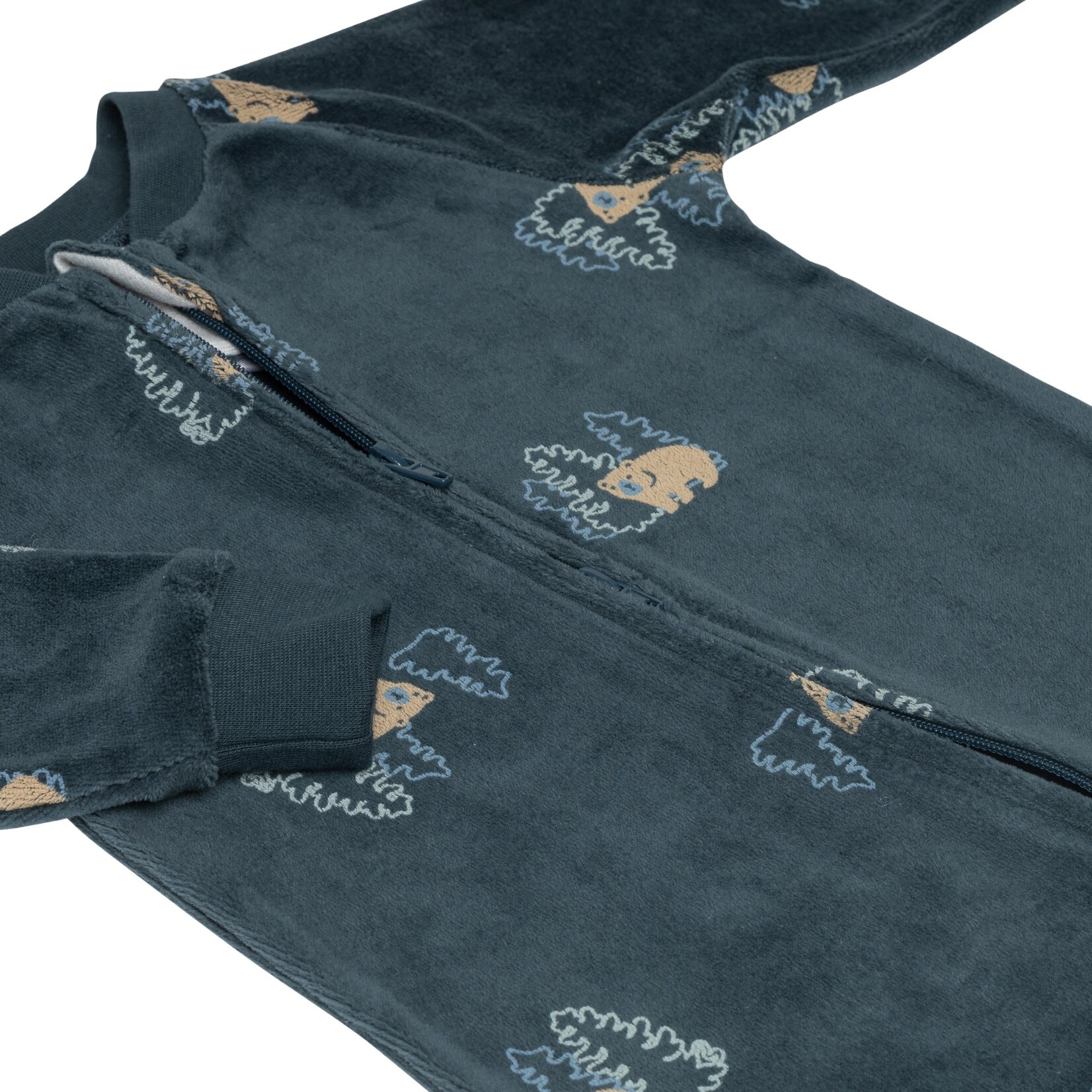 Nanö PERLIMPINPIN - “Bear” velvet baby pajamas