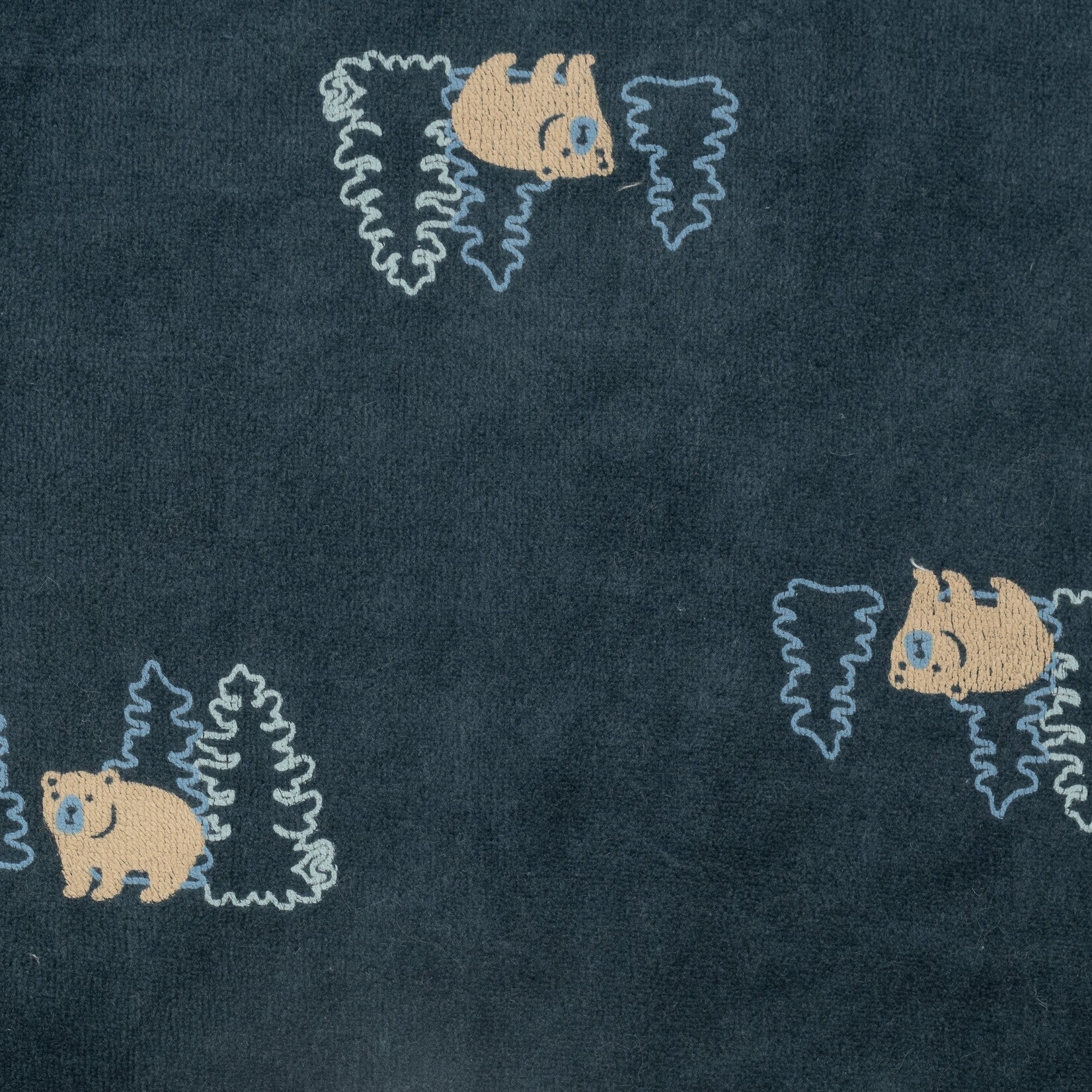 Nanö PERLIMPINPIN - Pyjama pour bébé en velours «Ours»