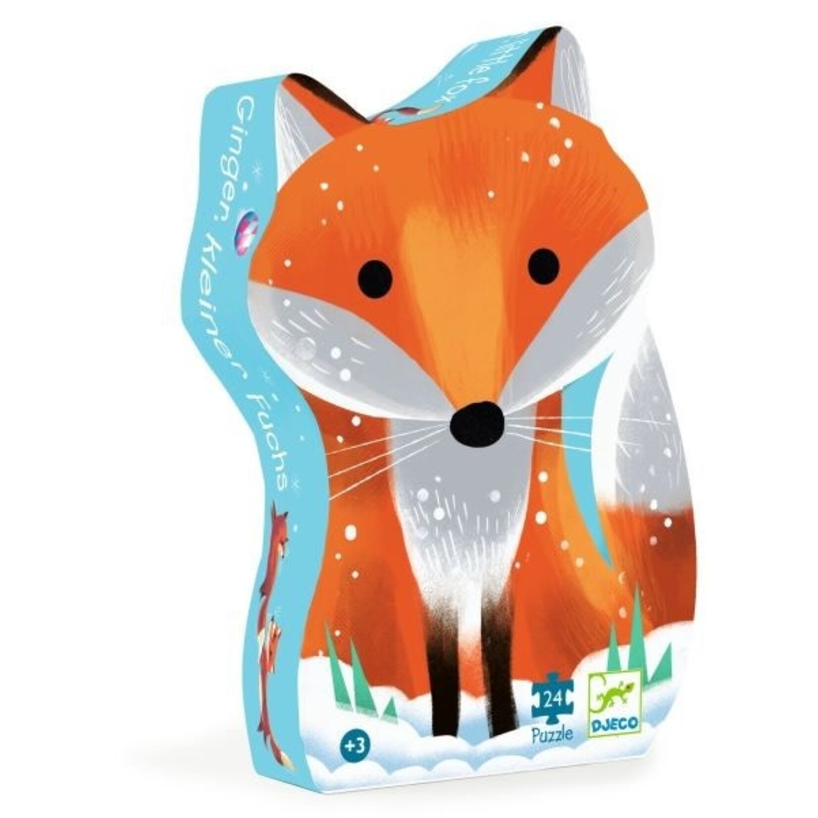 Djeco DJECO - Silhouette puzzle / Ginger, little fox / 24 pcs
