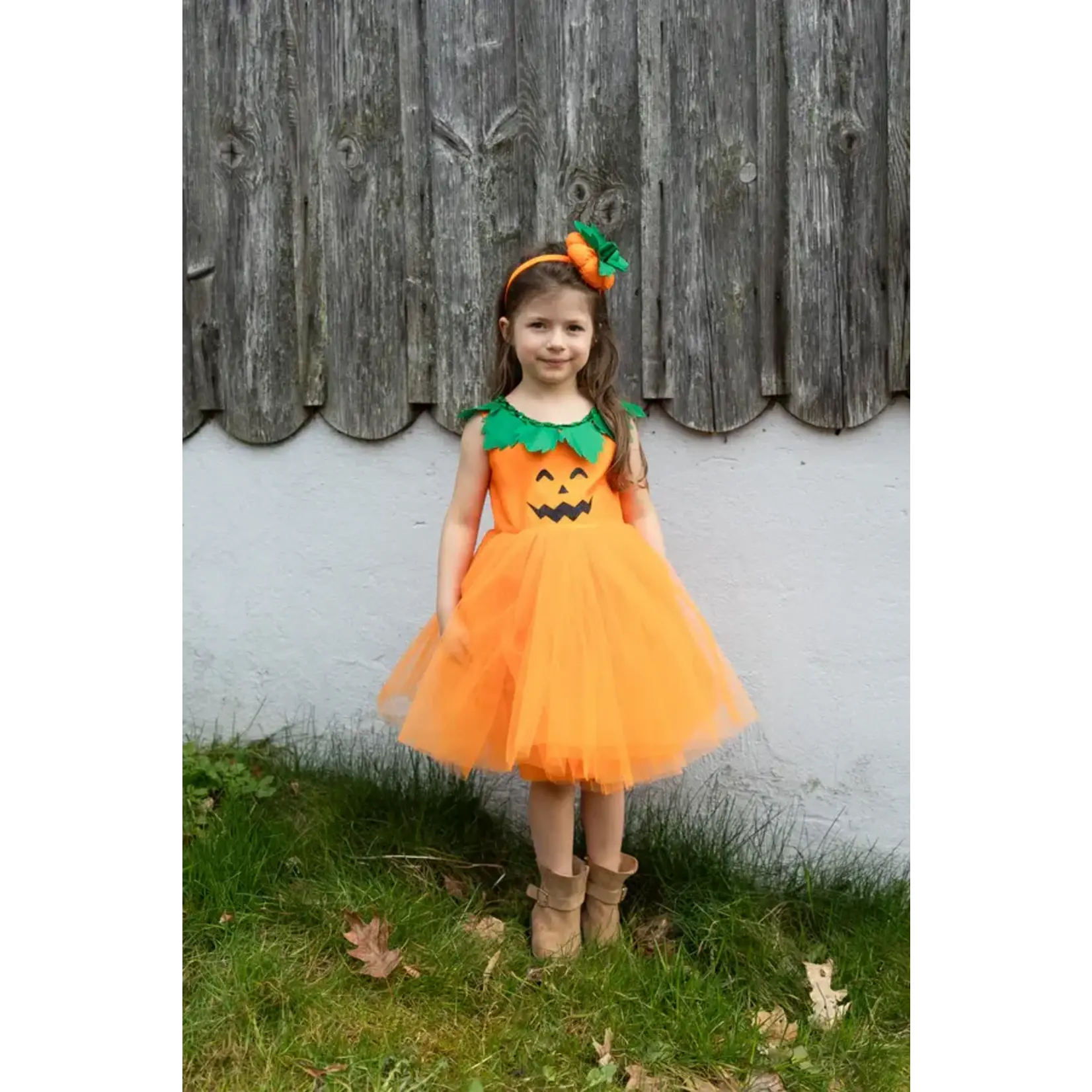 Great Pretenders GREAT PRETENDERS - Pumpkin Patch Princess Dress