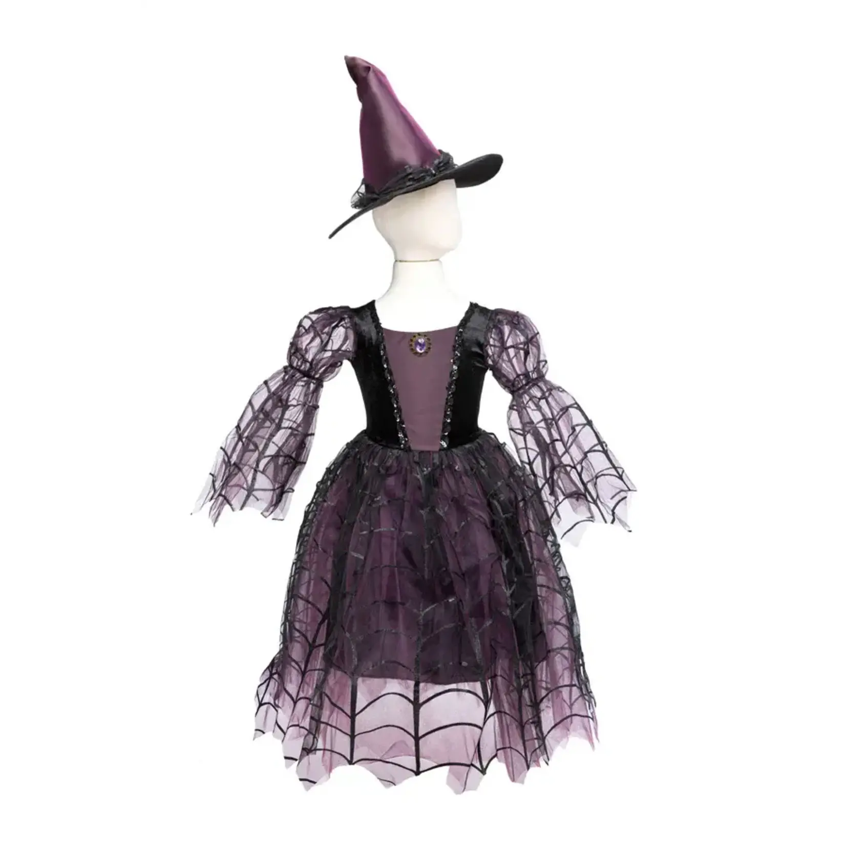 Great Pretenders GREAT PRETENDERS - Amethyst the Spider Witch Dress with Hat