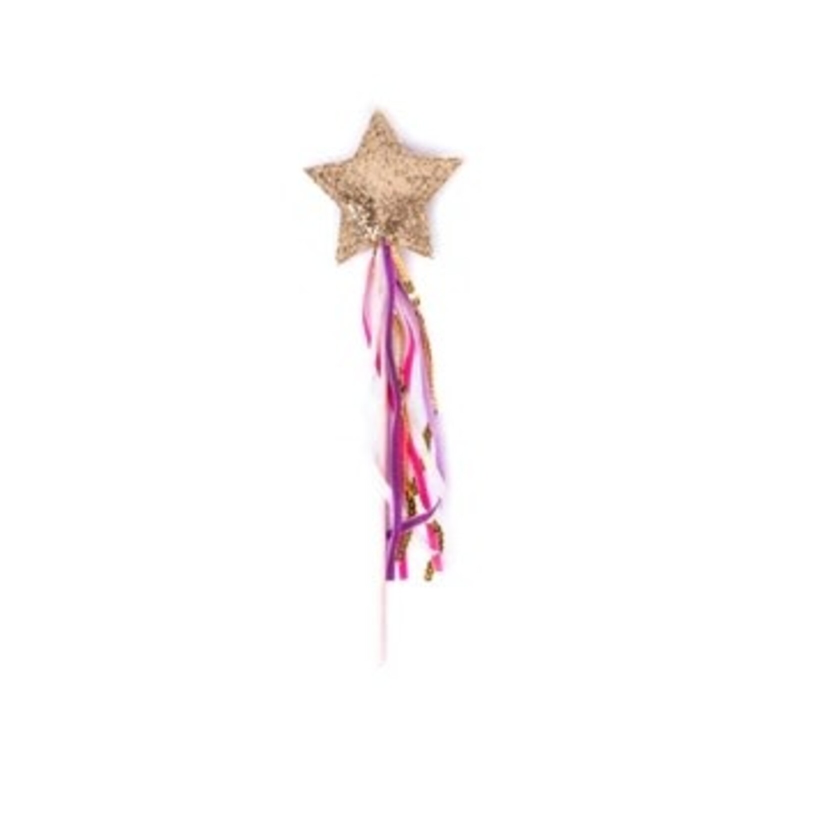 Great Pretenders GREAT PRETENDERS - Sparkly Gold and Pink Star Wand