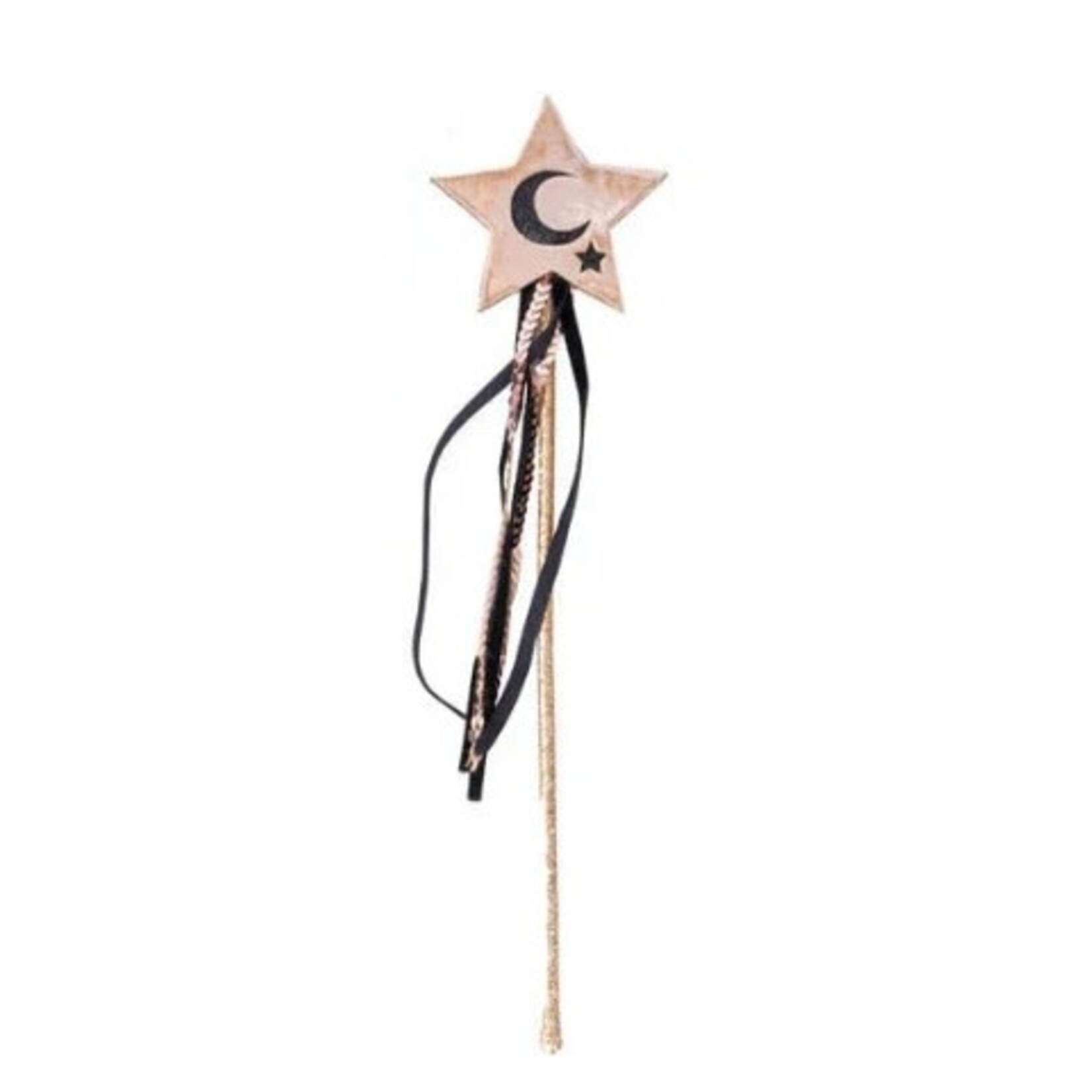 Great Pretenders GREAT PRETENDERS - Gold and Black Witch Wand