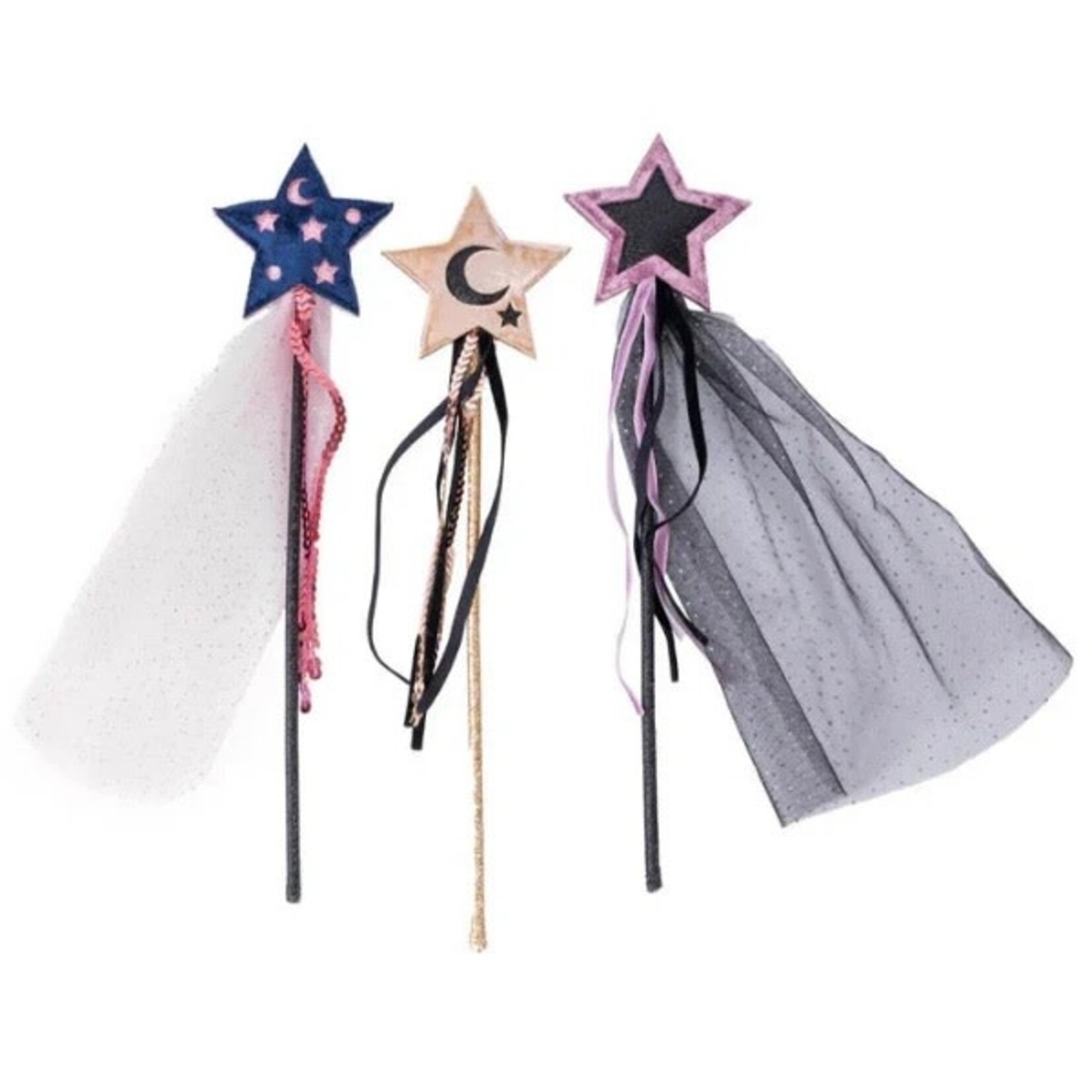 Great Pretenders GREAT PRETENDERS - Purple and Black Witch Wand
