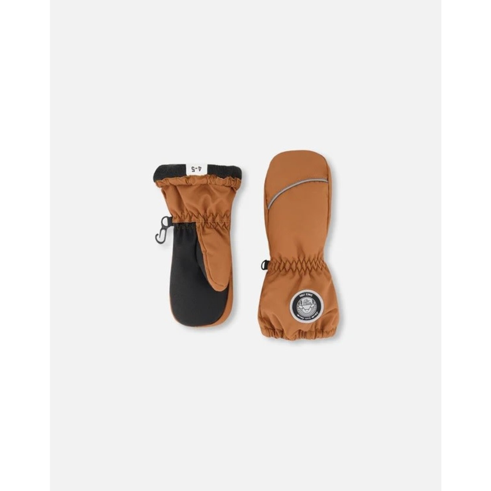 Deux par Deux DEUX PAR DEUX - 'PLAY' Winter Mittens - Brown Sugar