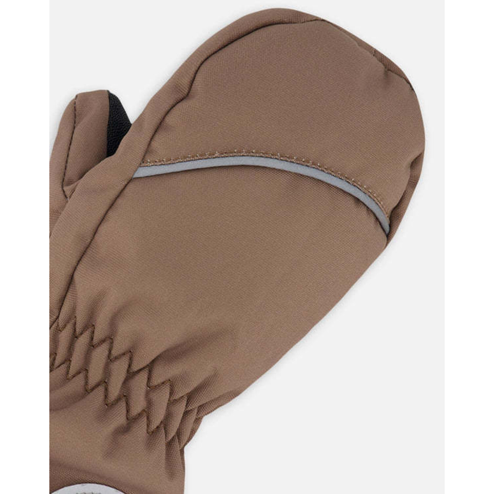 Deux par Deux DEUX PAR DEUX - 'PLAY' Winter Mittens - Taupe