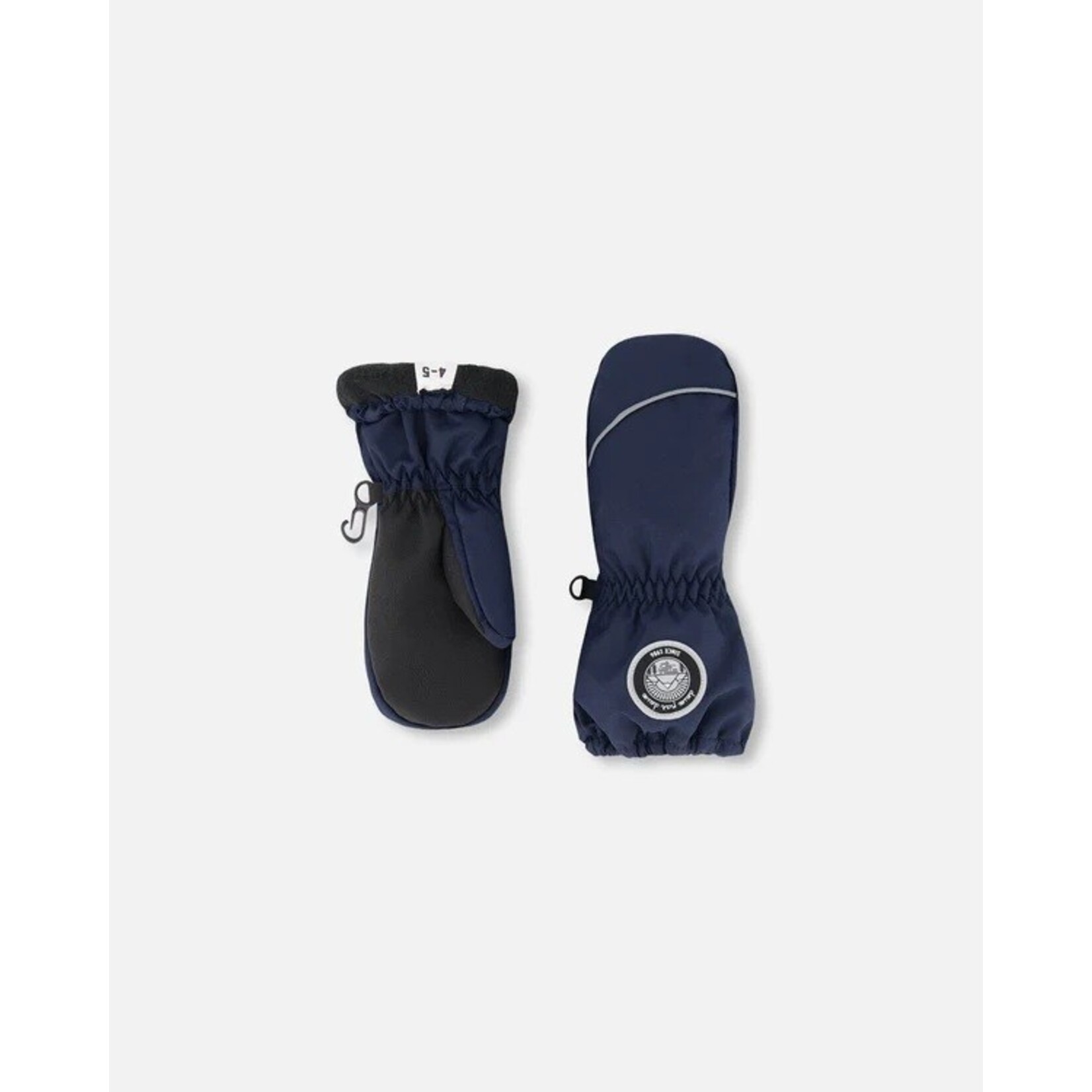 Deux par Deux DEUX PAR DEUX - 'PLAY' Winter Mittens - Navy blue
