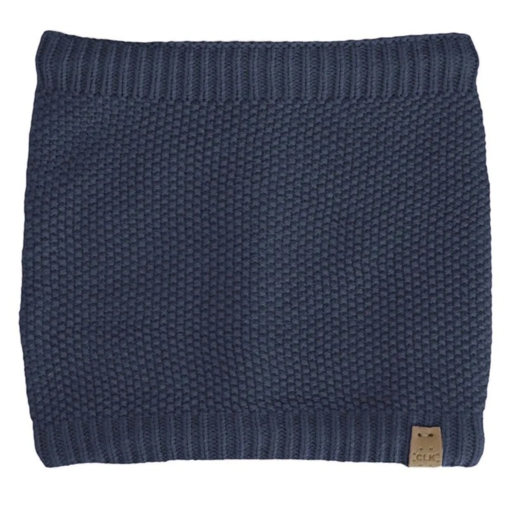 Calikids CALIKIDS - Cache-cou en tricot de coton - Bleu