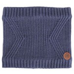 Calikids CALIKIDS - Cache-cou en tricot de coton doublé de polar - Bleu