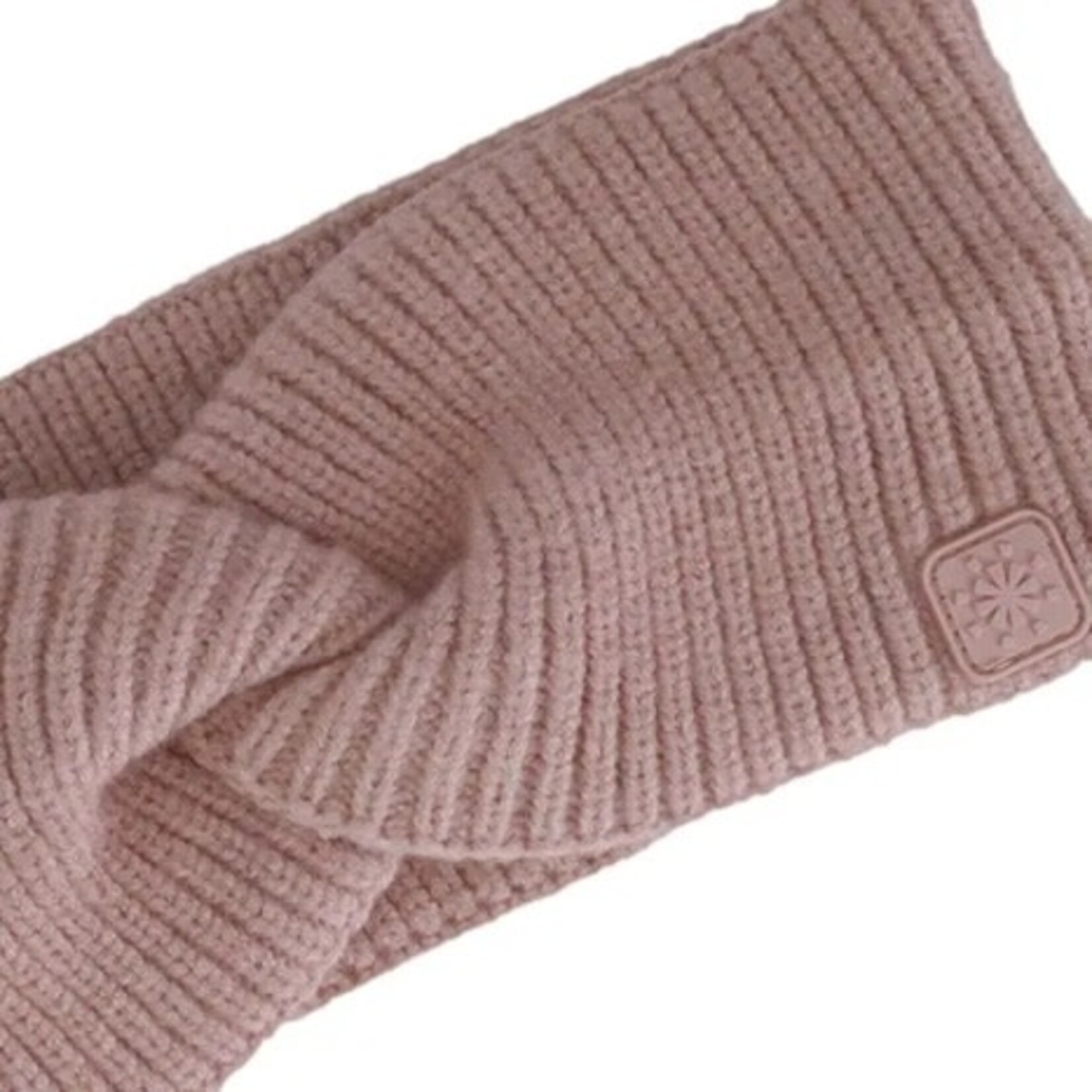 Calikids CALIKIDS - Bandeau en tricot doux - Rose poudré