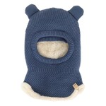 Calikids CALIKIDS - Cagoule ourson en tricot - bleu