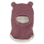 Calikids CALIKIDS - Cagoule ourson en tricot - vieux rose