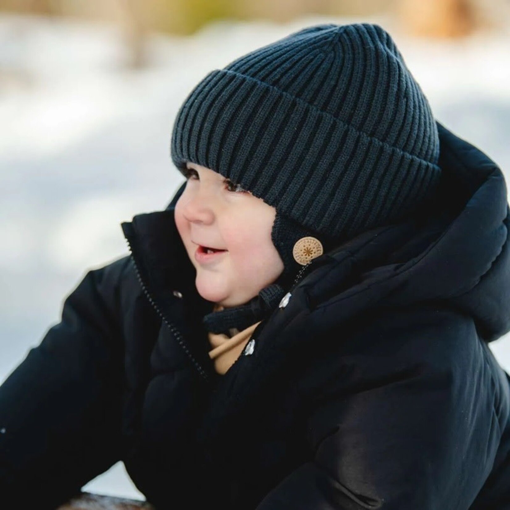 Calikids CALIKIDS - Tuque doublée en tricot doux - orchidée