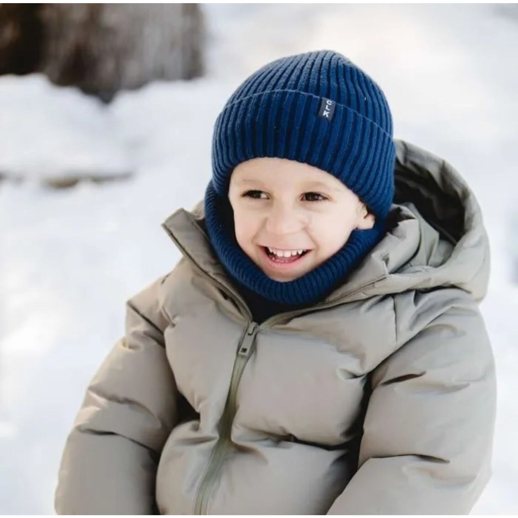 Calikids CALIKIDS - Knitted hat - 'Blue'