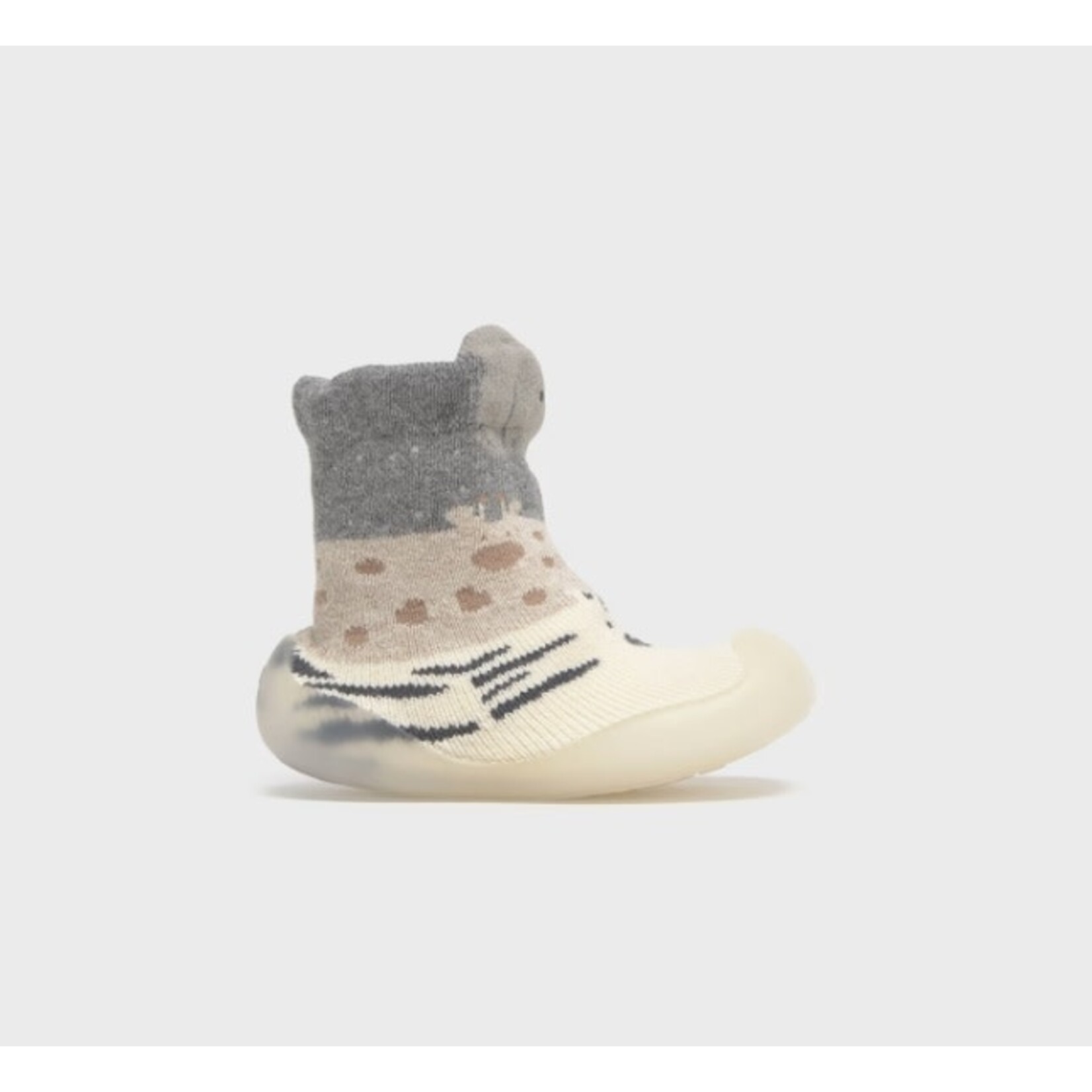 Mayoral MAYORAL - Socks/slippers with non-slip sole- safari neutral