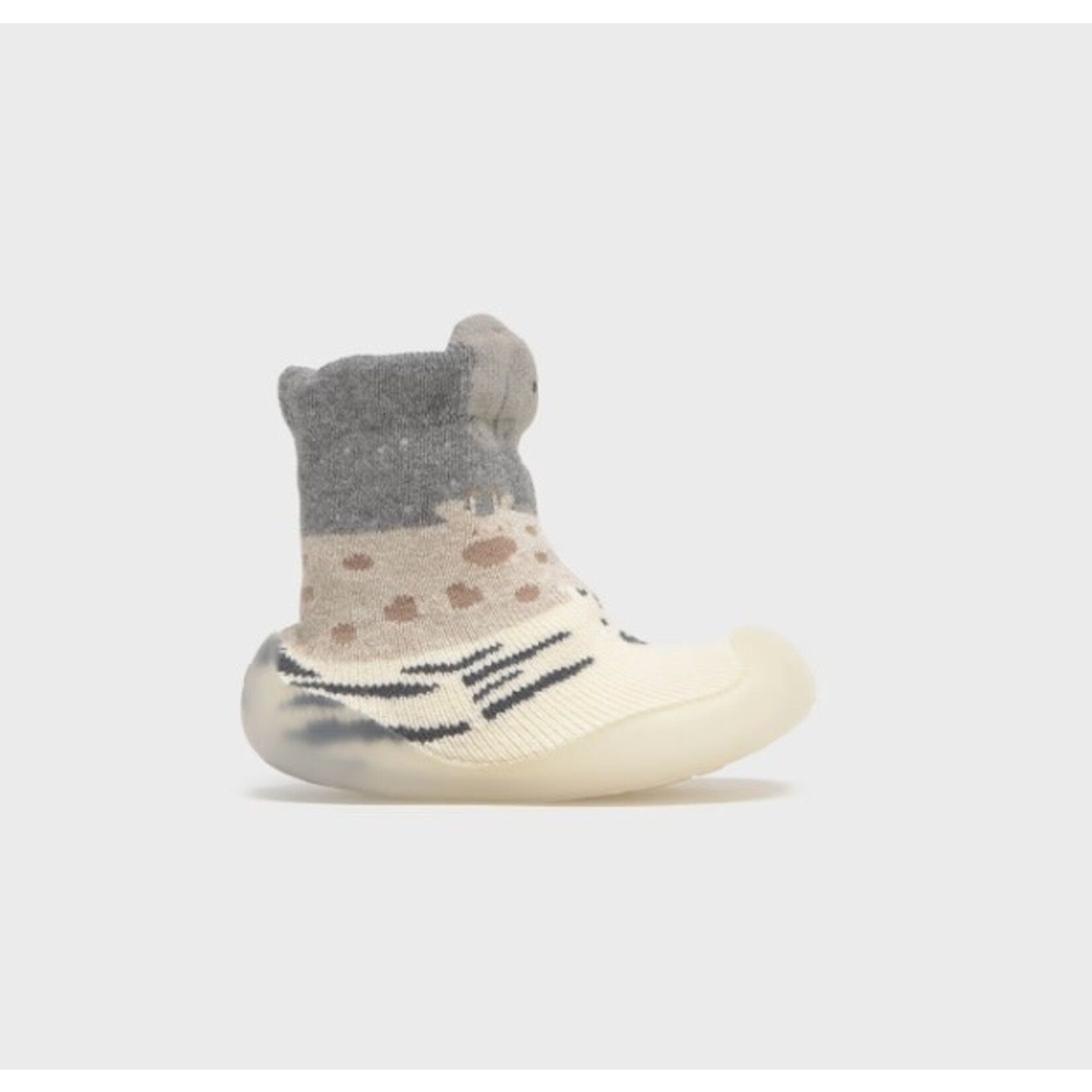 Mayoral MAYORAL - Socks/slippers with non-slip sole- safari neutral