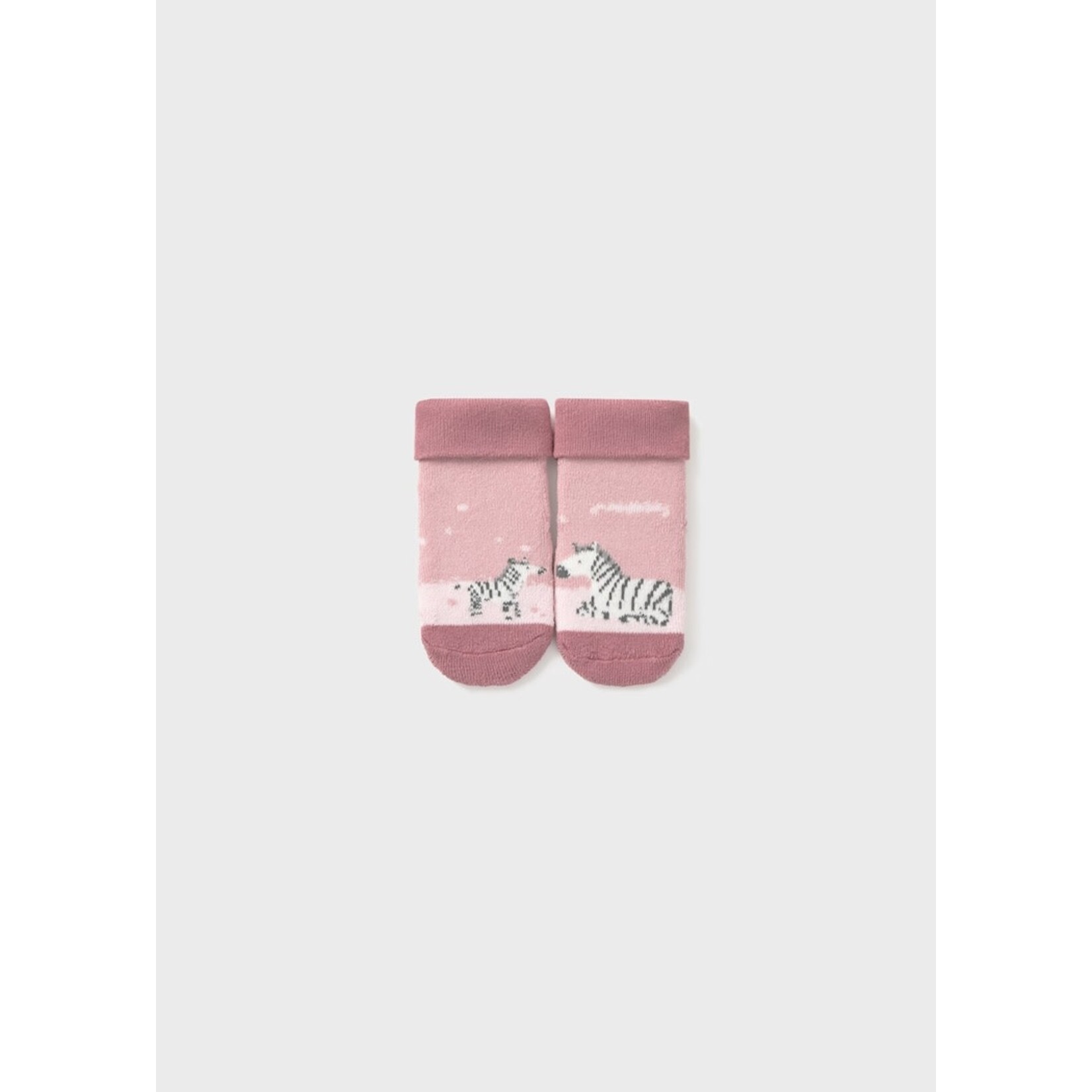 Mayoral MAYORAL - Pink Zebra Non-Slip Socks