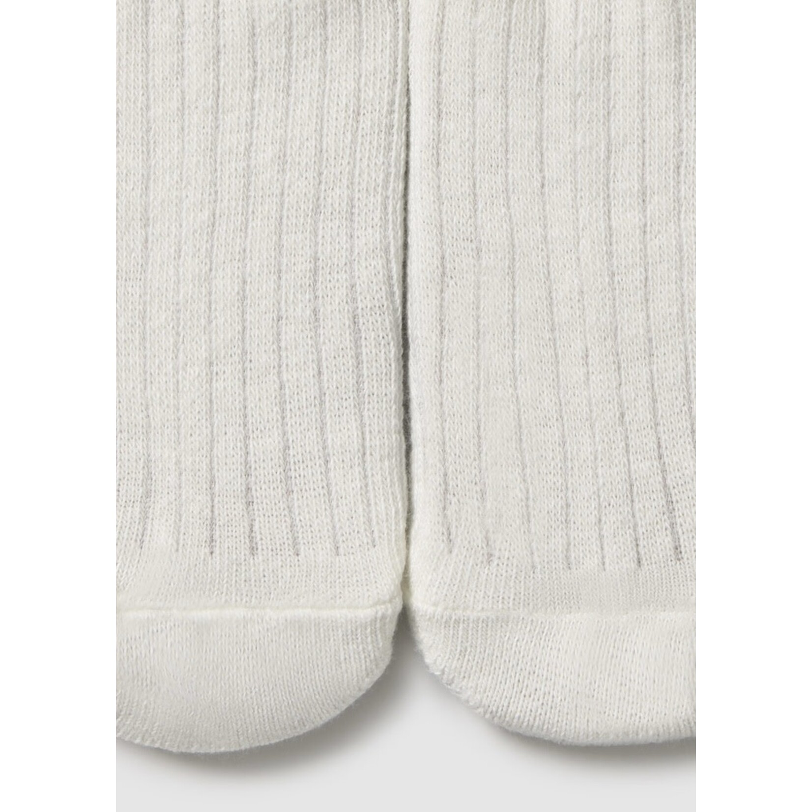 Mayoral MAYORAL - Ecru ribbed tights for babies