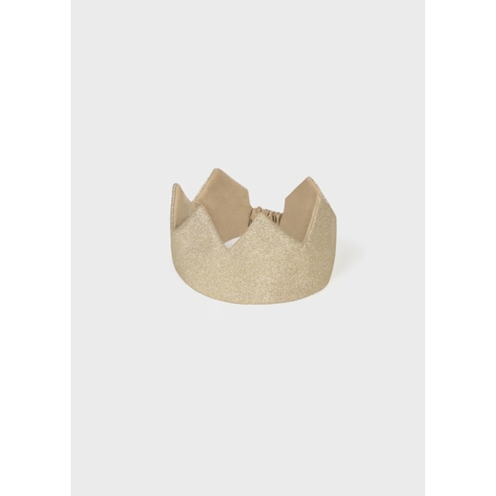 Mayoral MAYORAL - Sparkly Crown Headband for Baby - Gold
