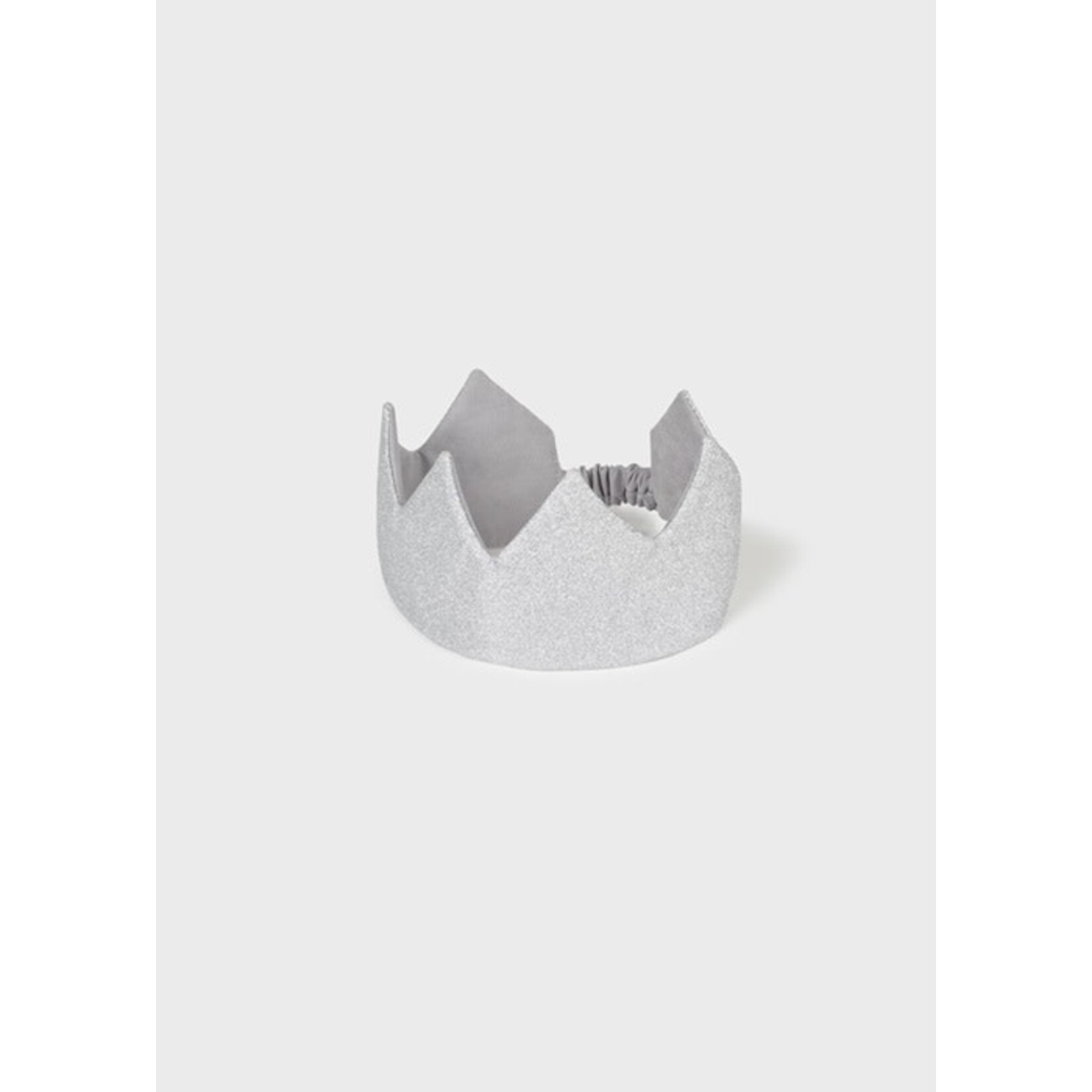 Mayoral MAYORAL - Sparkly Crown Headband for Baby - Silver