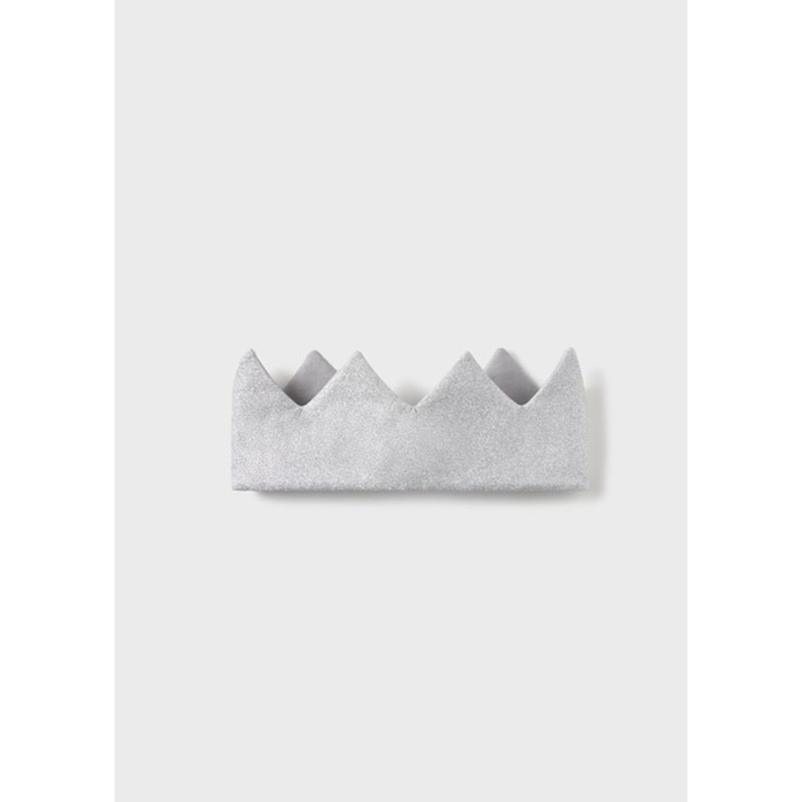 Mayoral MAYORAL - Sparkly Crown Headband for Baby - Silver