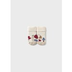 Mayoral MAYORAL - Cream White Snails and Mushrooms Non-Slip Socks