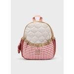 Mayoral MAYORAL - Red and White Gingham Quilted Backpack