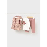 Mayoral MAYORAL - 3-piece set with long-sleeve t-shirt, pants and sleeveless down jacket.