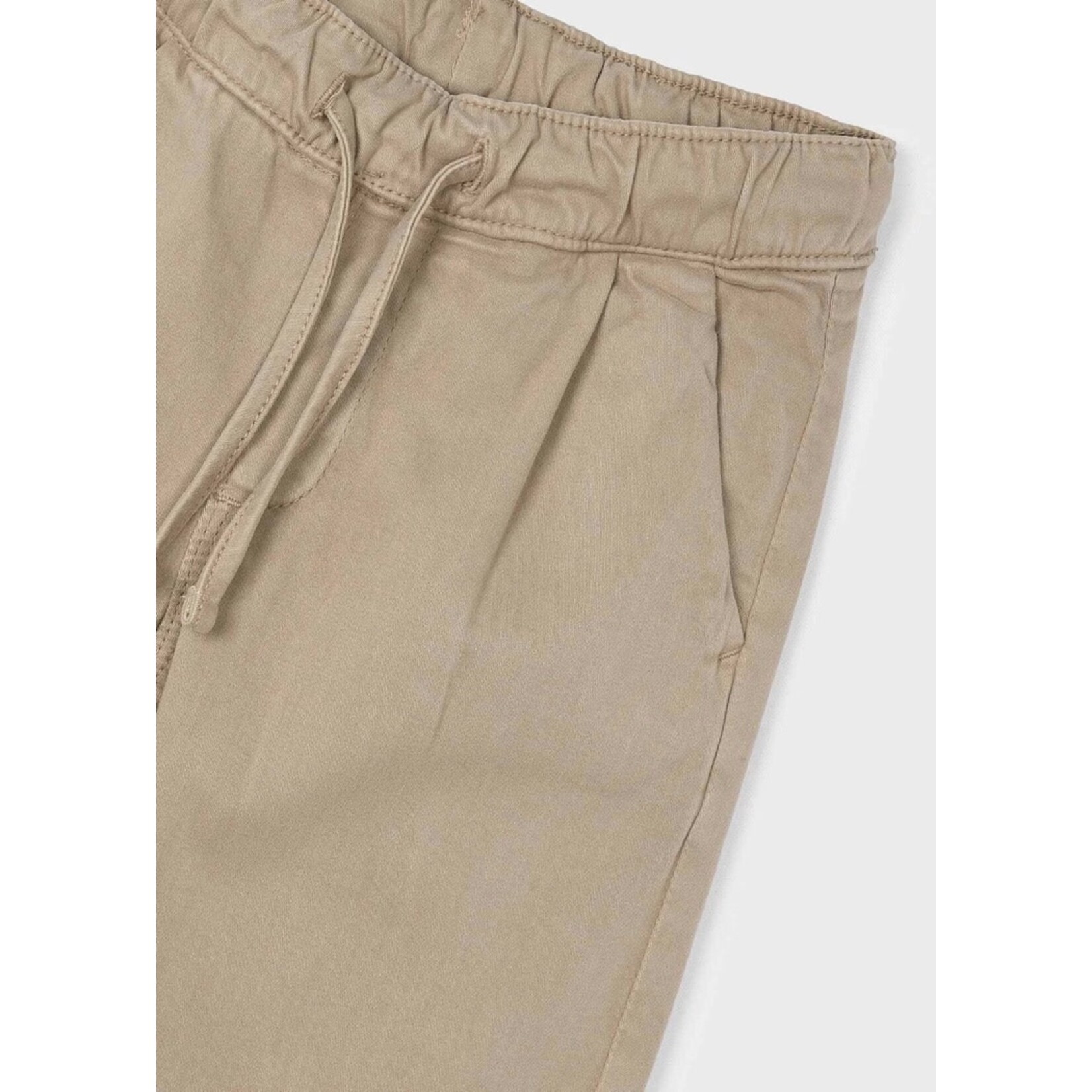 Mayoral MAYORAL - Cotton Twill Pants - Beige