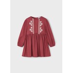Mayoral MAYORAL - Robe avec détails brodés 'Terracotta'