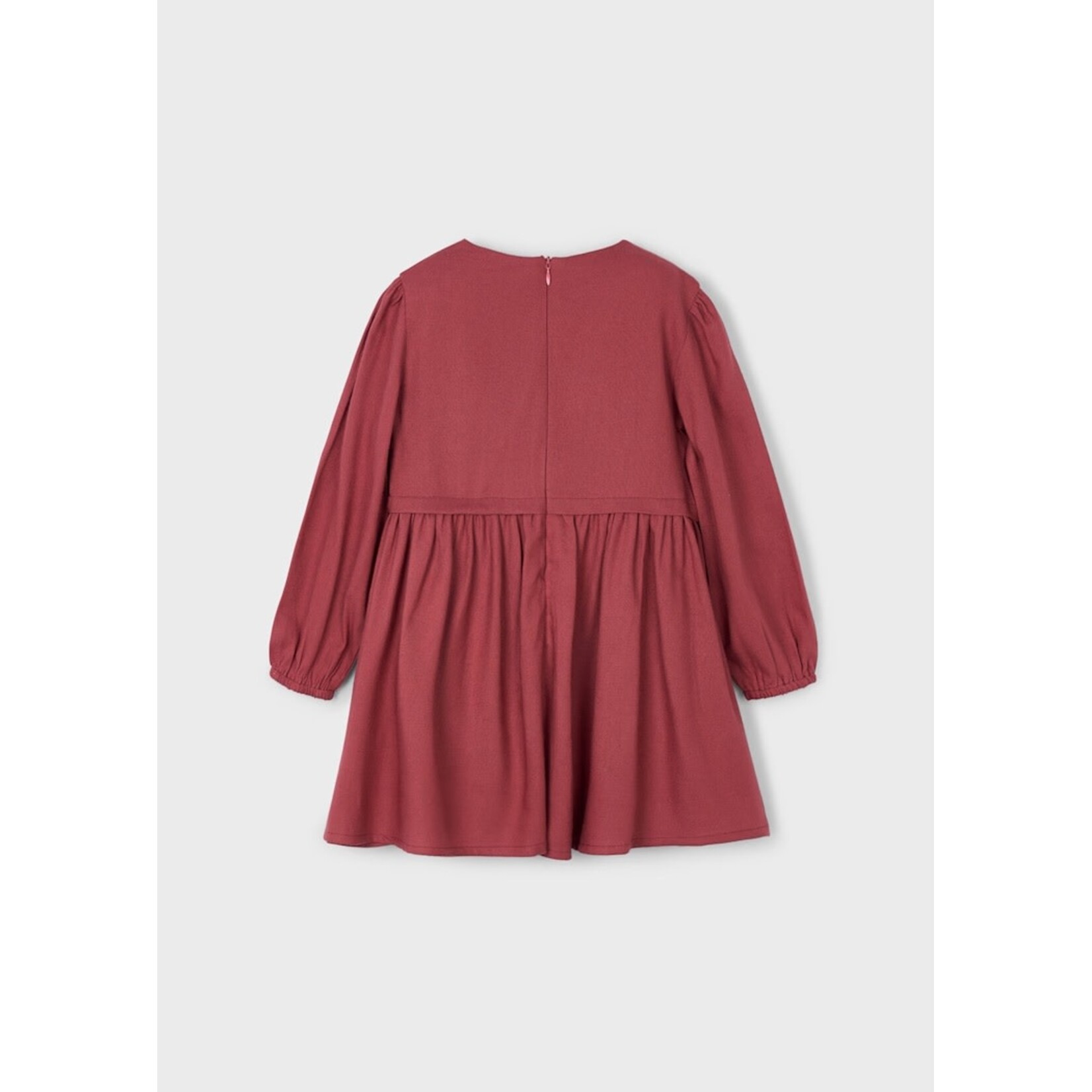 Mayoral MAYORAL - Robe avec détails brodés 'Terracotta'