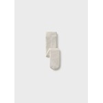 Mayoral MAYORAL - Collants côtelé blanc cassé pour bébé