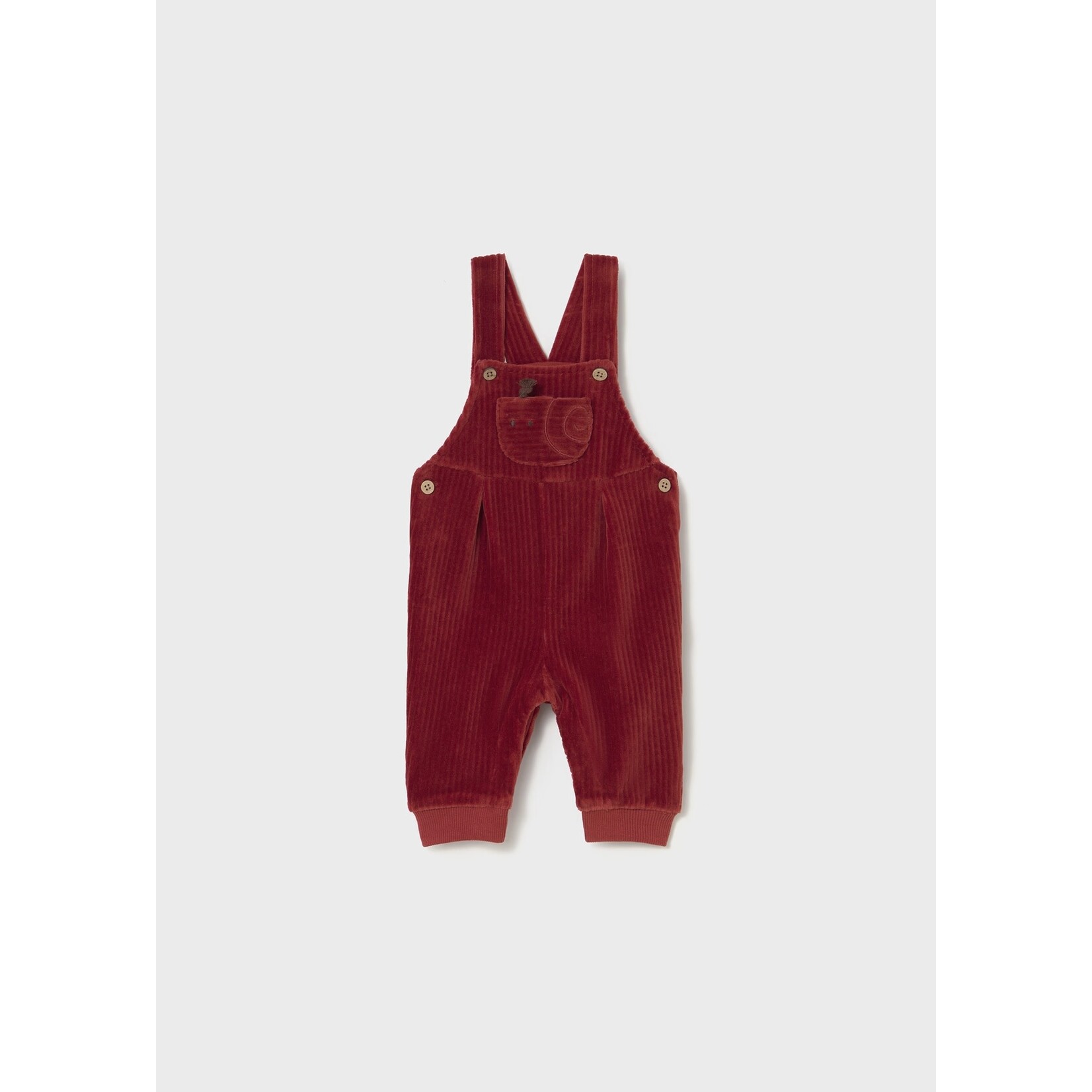 Mayoral MAYORAL - Corduroy romper with front pocket 'Cayenne'