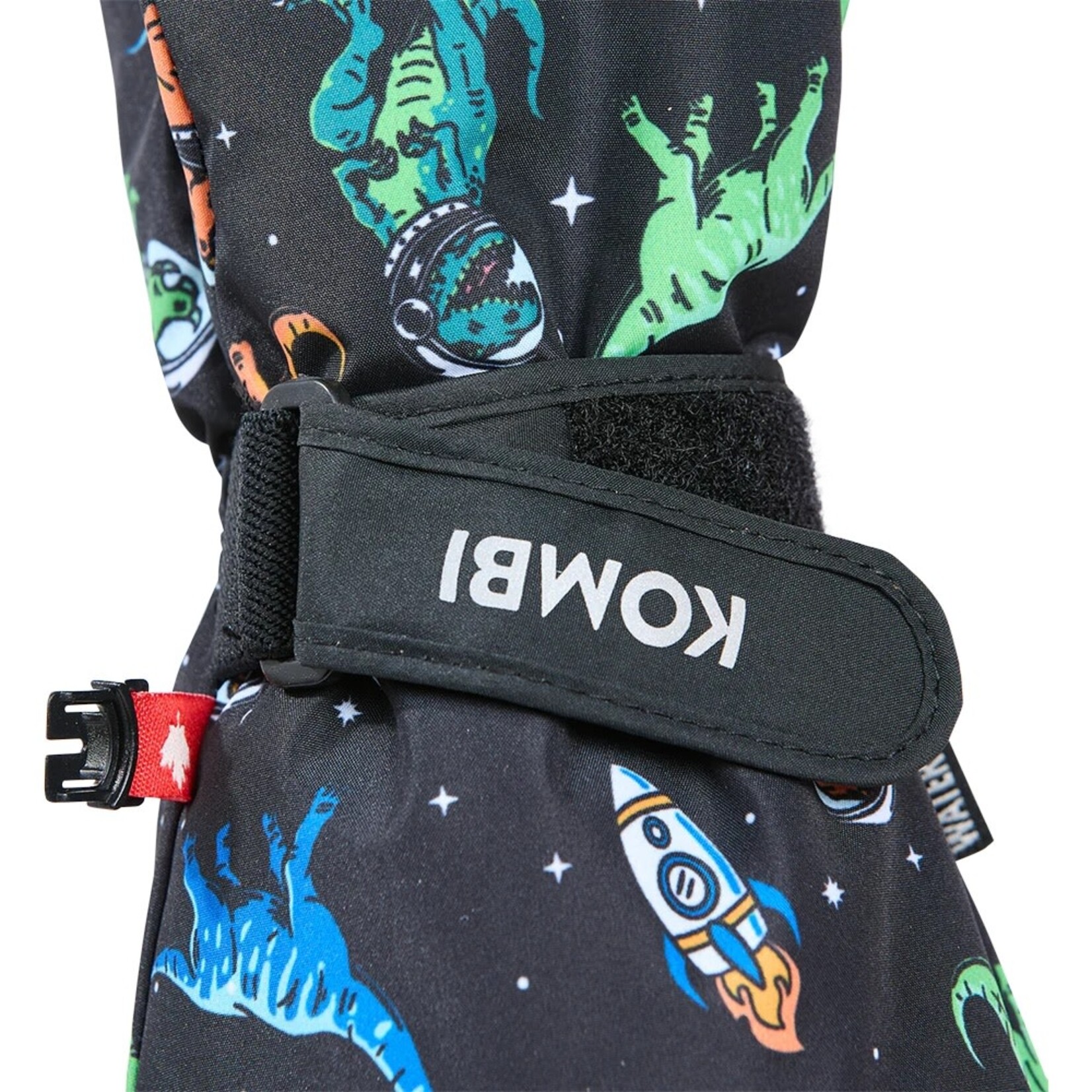 Kombi KOMBI - Children's mittens 'Roomy' - 'Dino Astro'