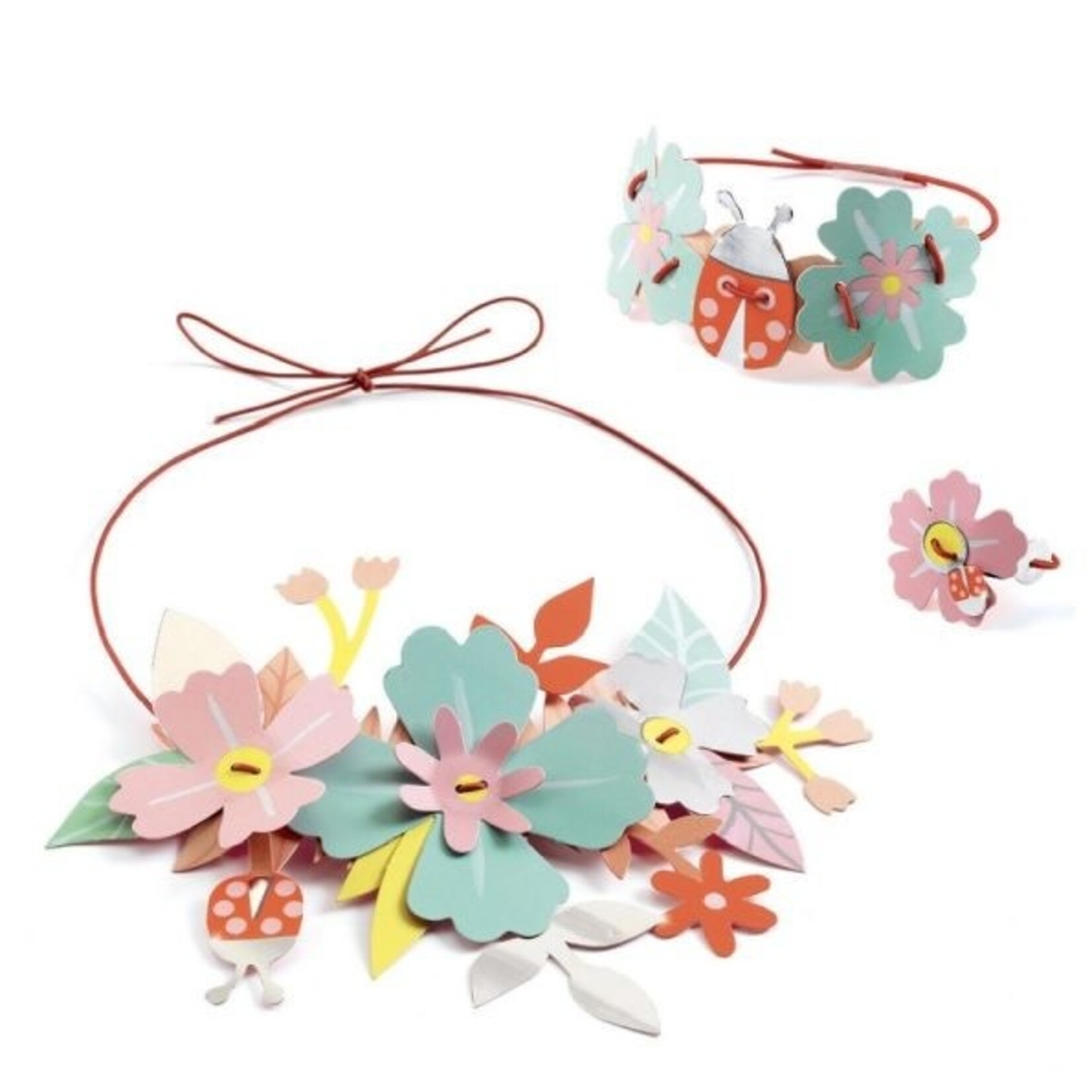 Djeco DJECO - DIY / 'Gaité colorée' : 4 parures de bijoux