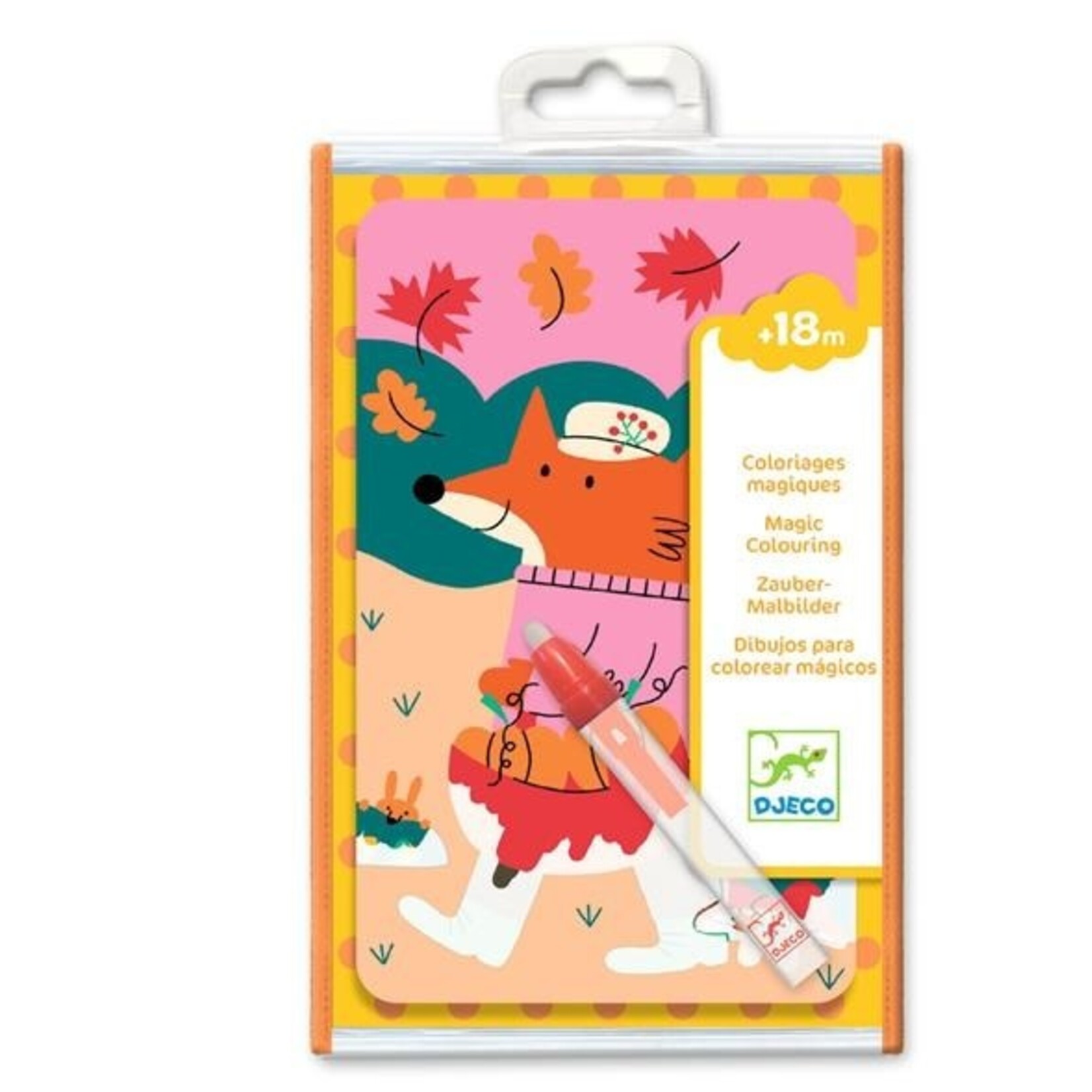 Djeco DJECO - Magic Water Coloring '4 Seasons'