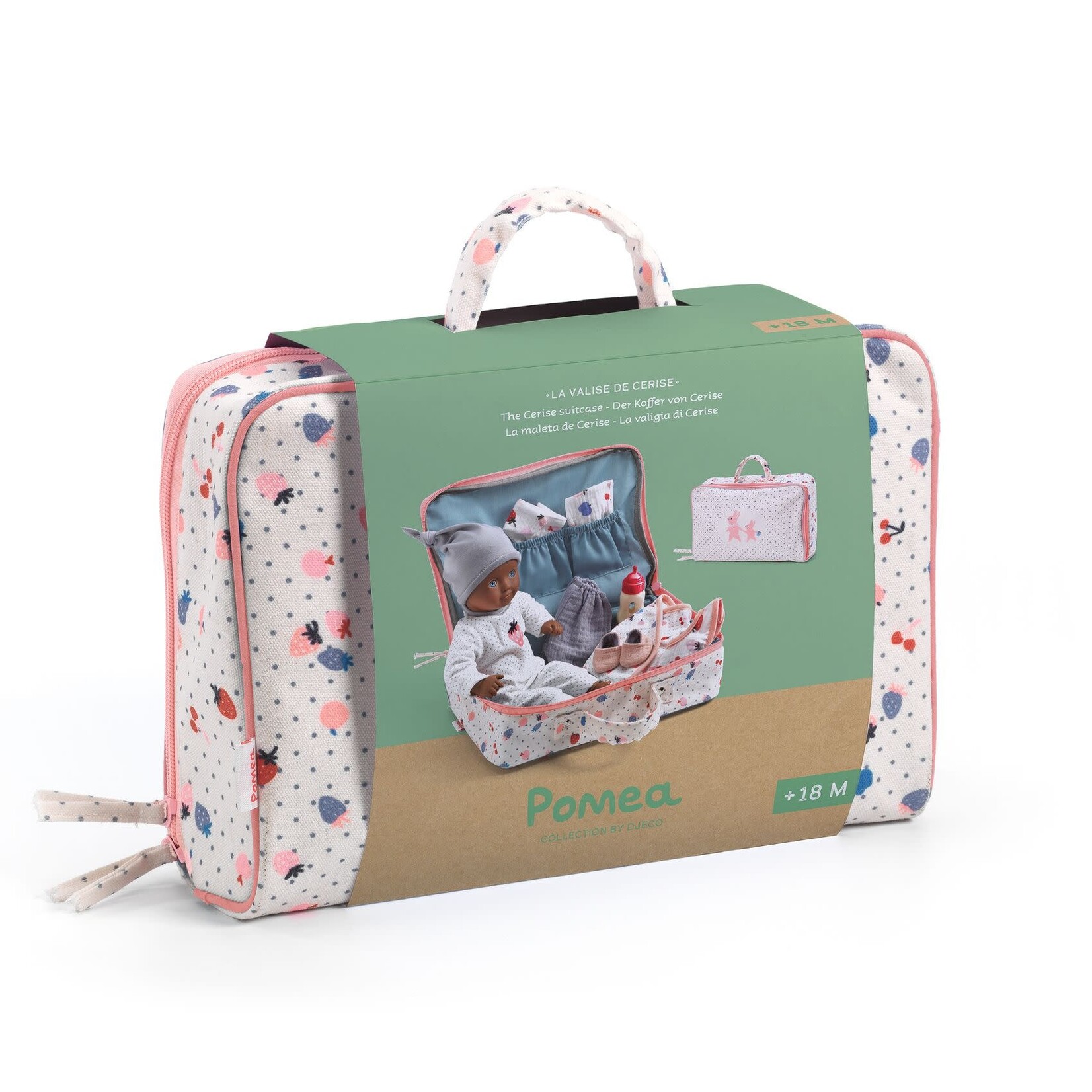 Djeco DJECO - La valise de cerise/ Collection Poméa