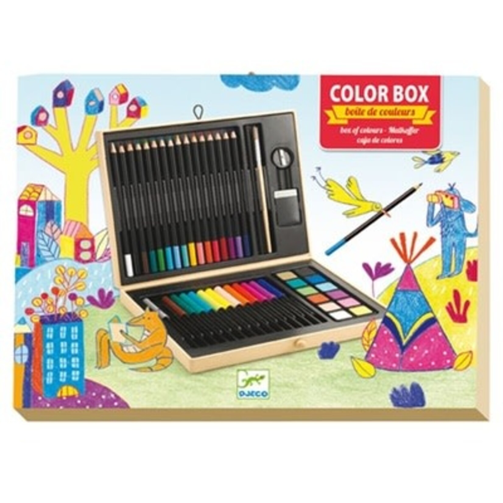Djeco DJECO - Customizable color box