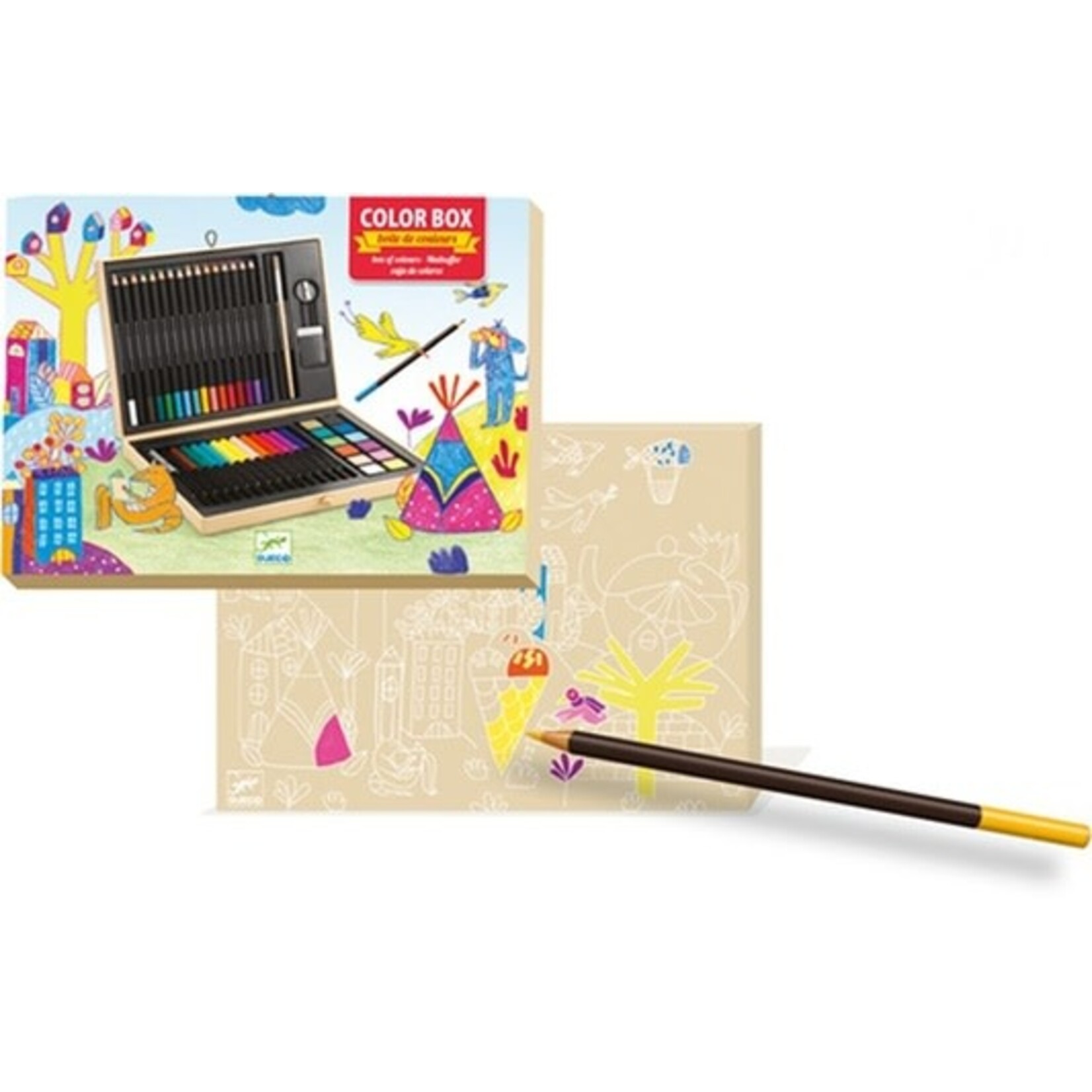 Djeco DJECO - Customizable color box