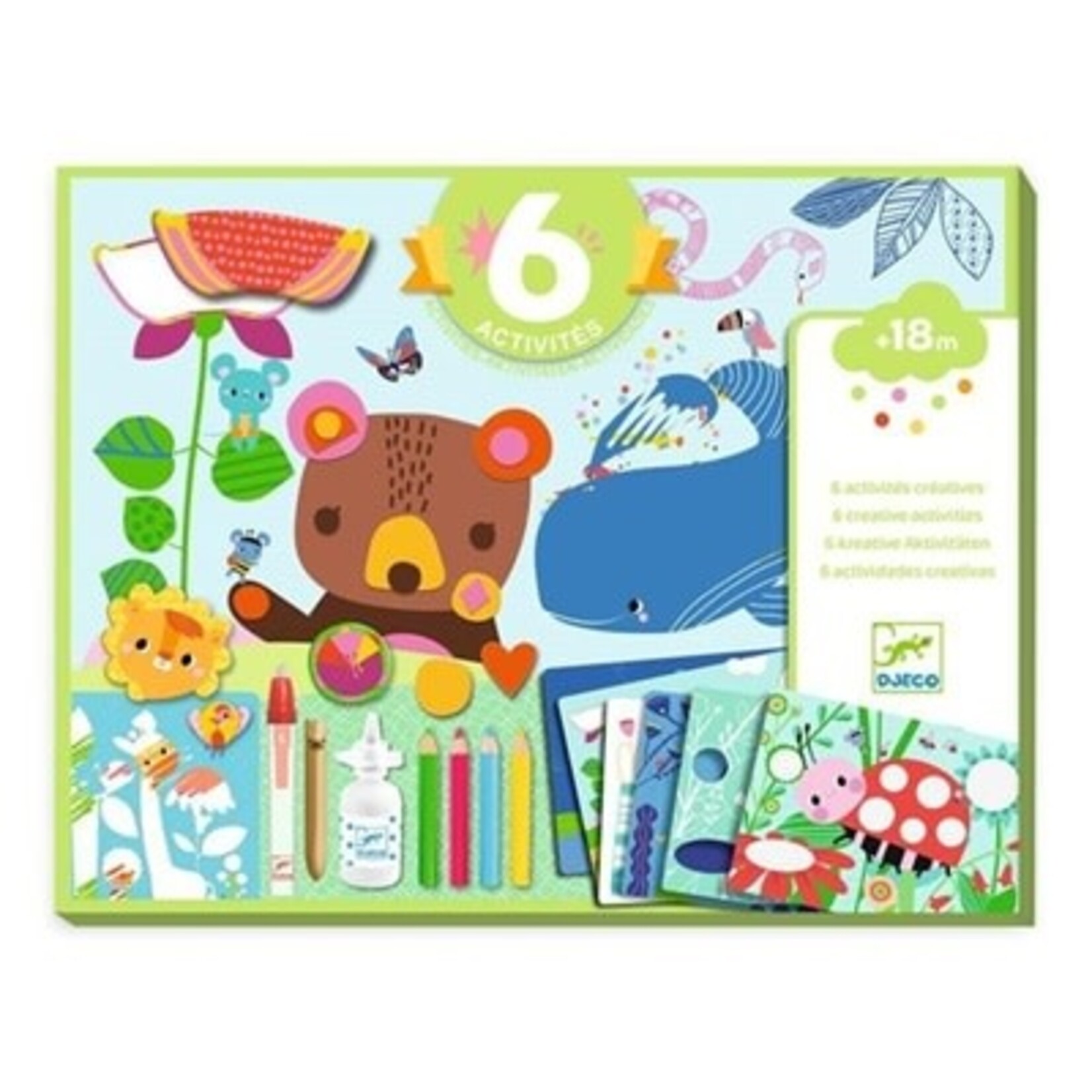 Djeco DJECO - Activity box / The mouse and his friends
