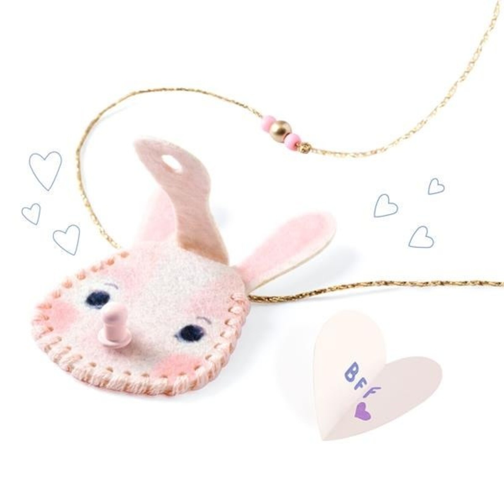 Djeco DJECO - DIY / Collier à secret Étincelants